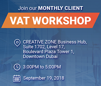 Monthly VAT workshop & Business Intelligence Workshops - September | CREATIVE ZONE